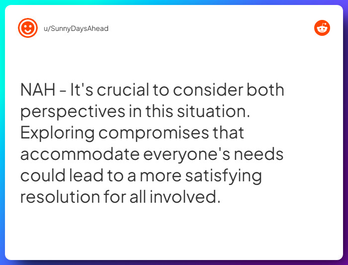 Comment from u/SunnyDaysAhead