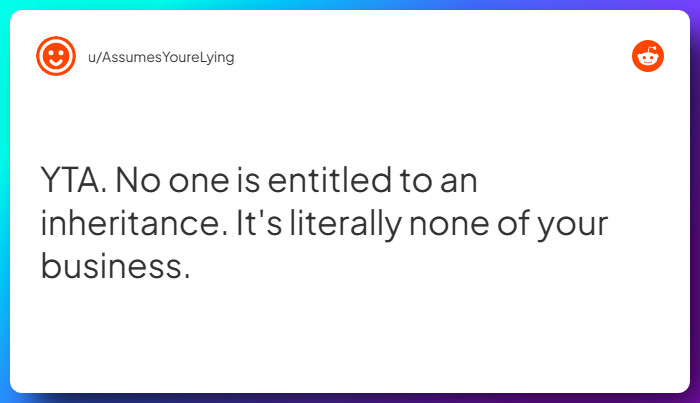 Comment from u/AssumesYoureLying