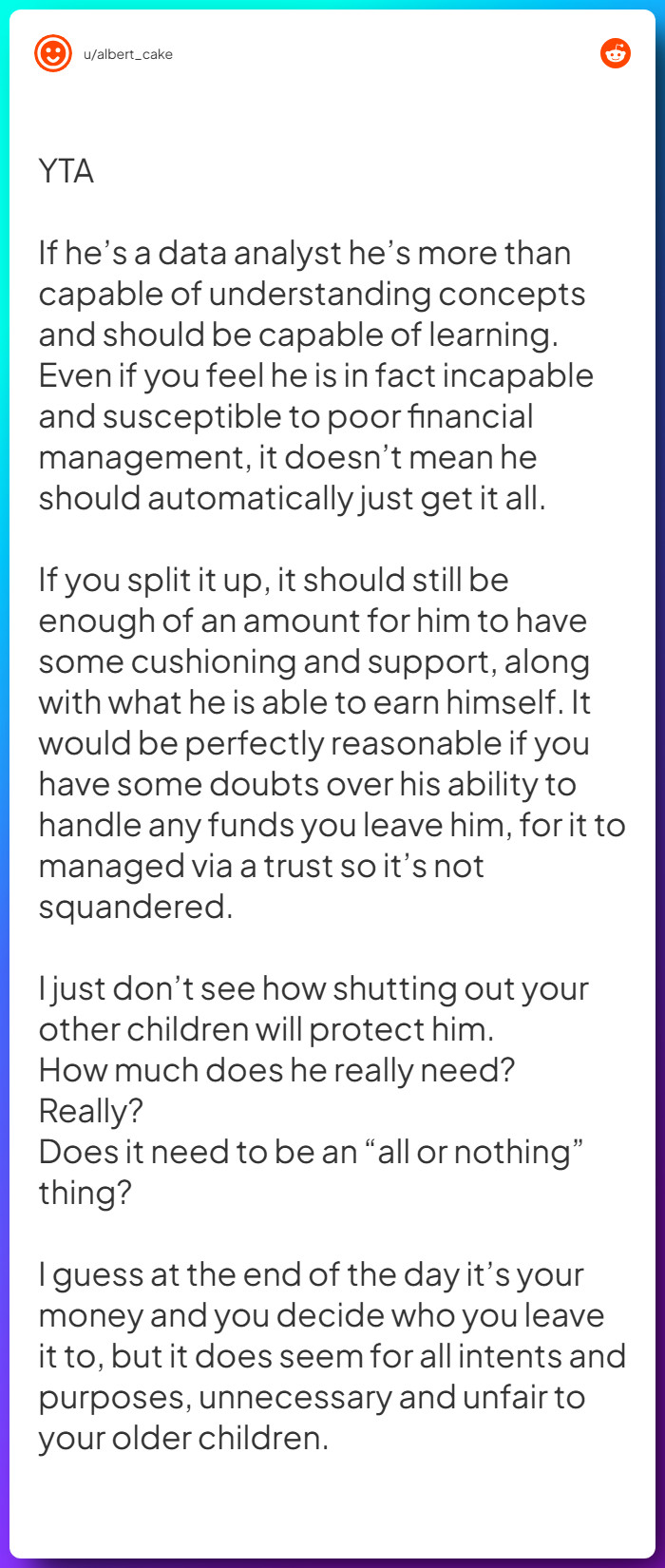 Comment from u/albert_cake