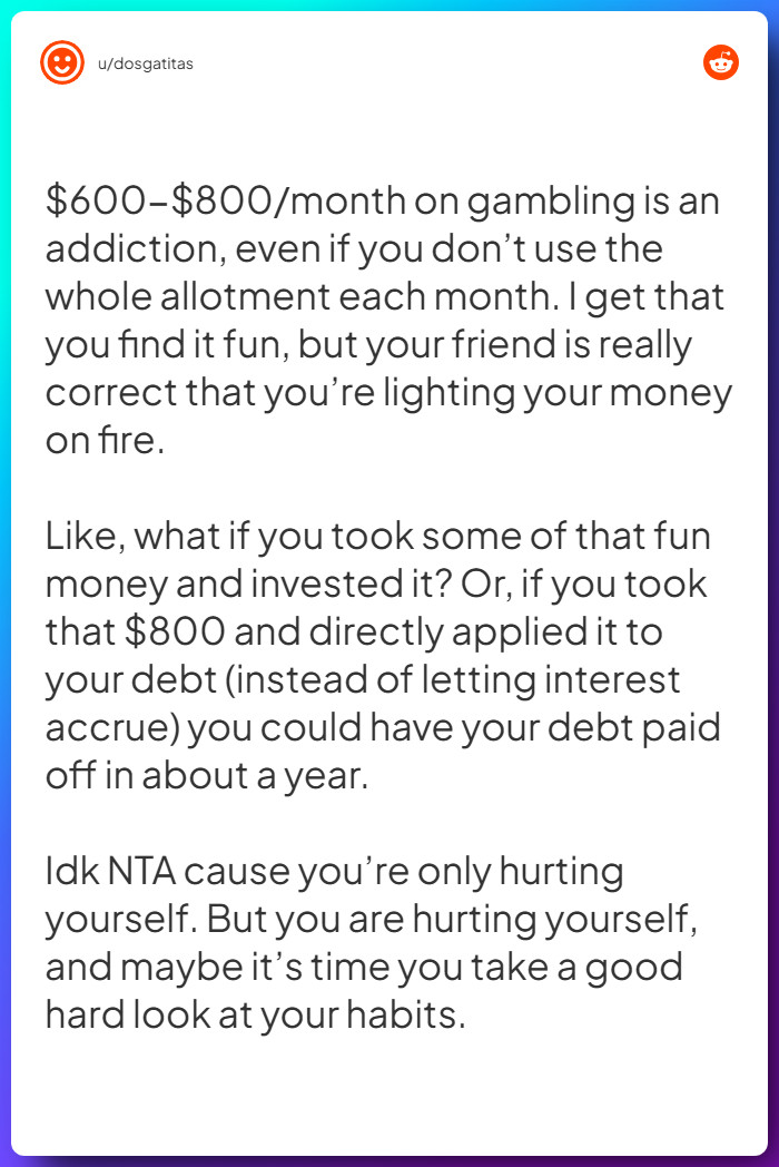 Comment from u/dosgatitas