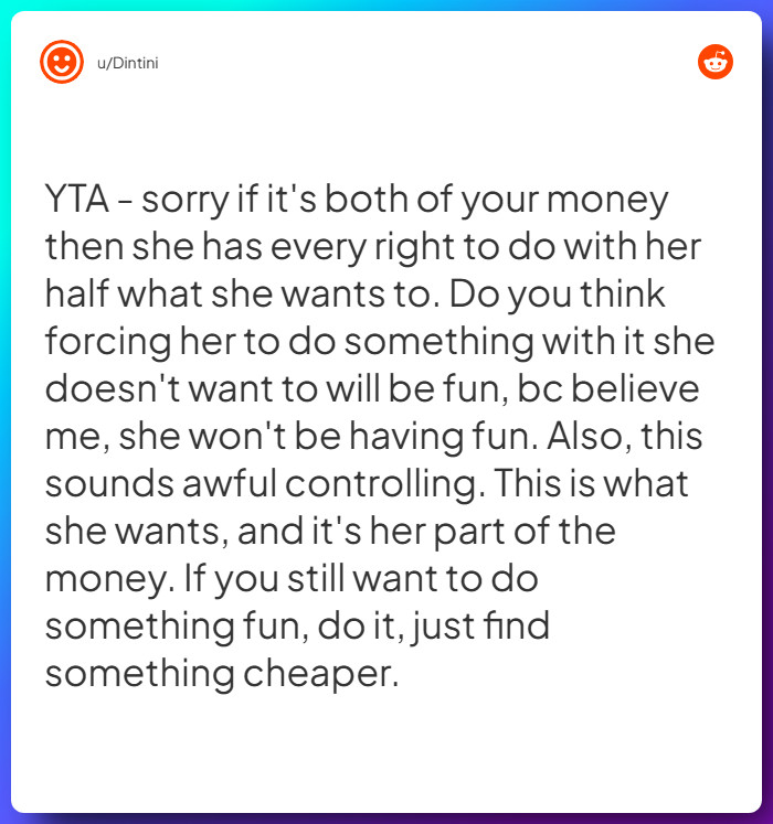 Comment from u/Dintini