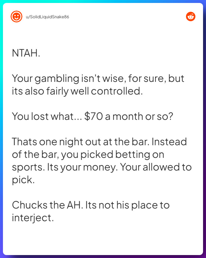 Comment from u/SolidLiquidSnake86