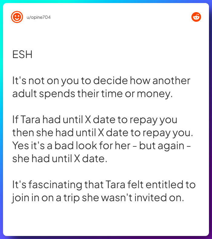 Comment from u/opine704