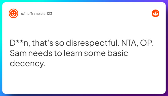 Comment from u/muffinmeister123