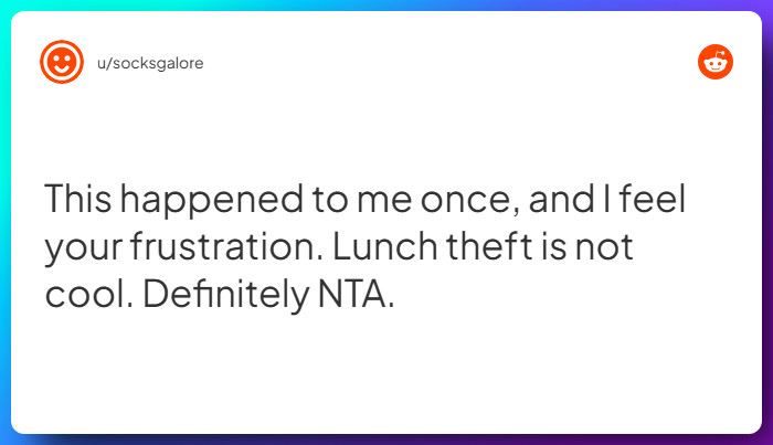 Comment from u/socksgalore