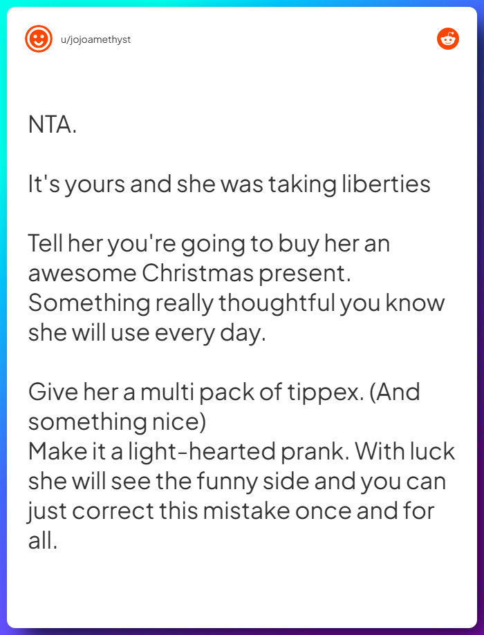 Comment from u/jojoamethyst