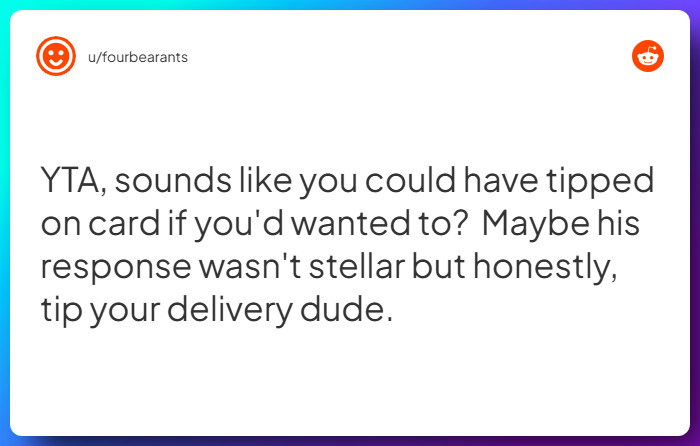 Comment from u/fourbearants