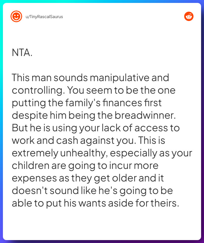 Comment from u/TinyRascalSaurus