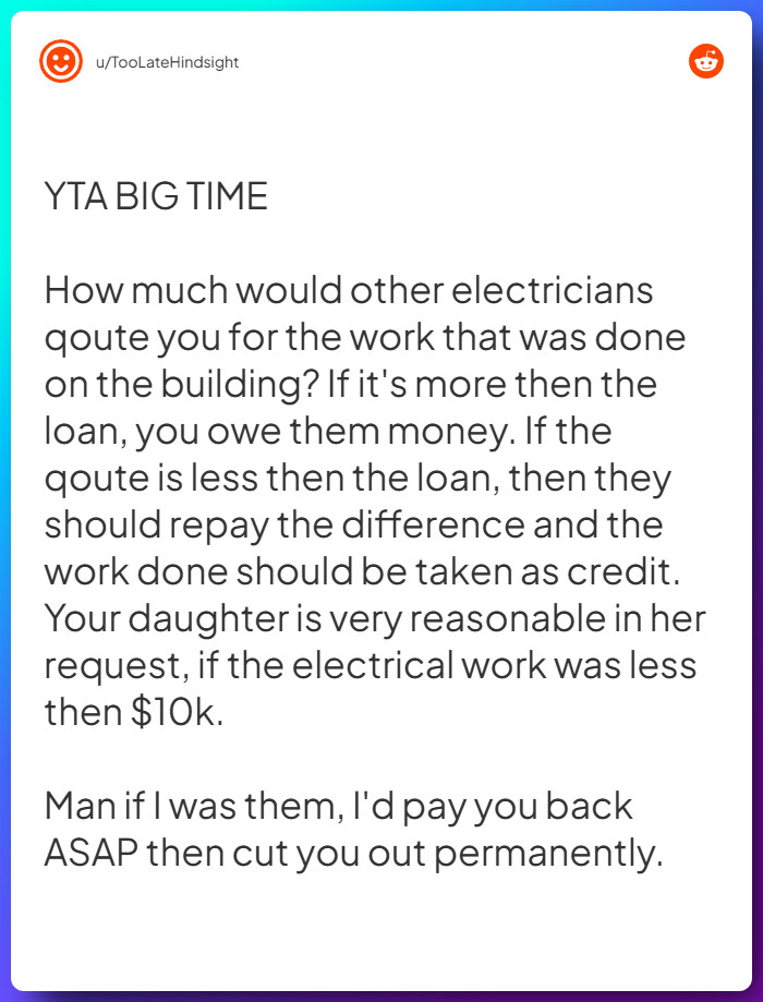 Comment from u/TooLateHindsight