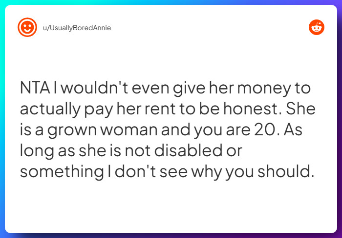 Comment from u/UsuallyBoredAnnie