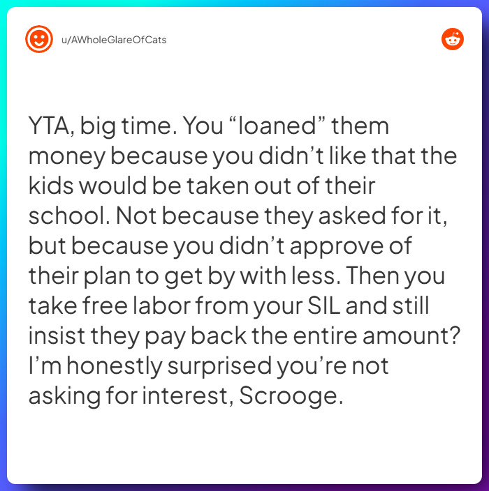 Comment from u/AWholeGlareOfCats