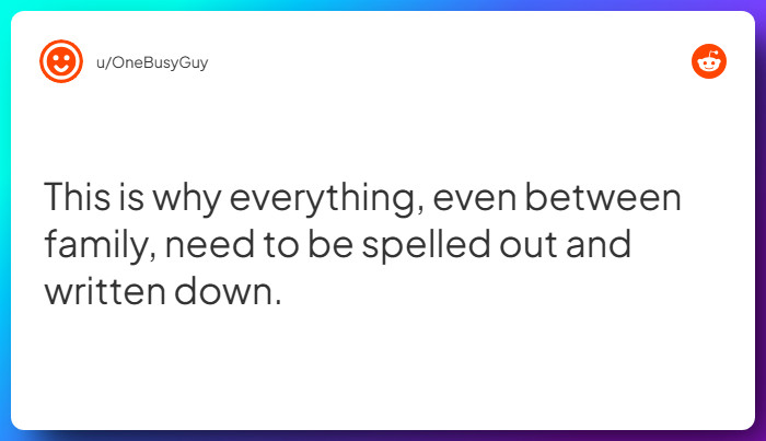 Comment from u/OneBusyGuy