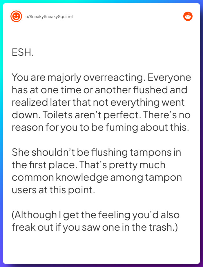 Comment from u/SneakySneakySquirrel