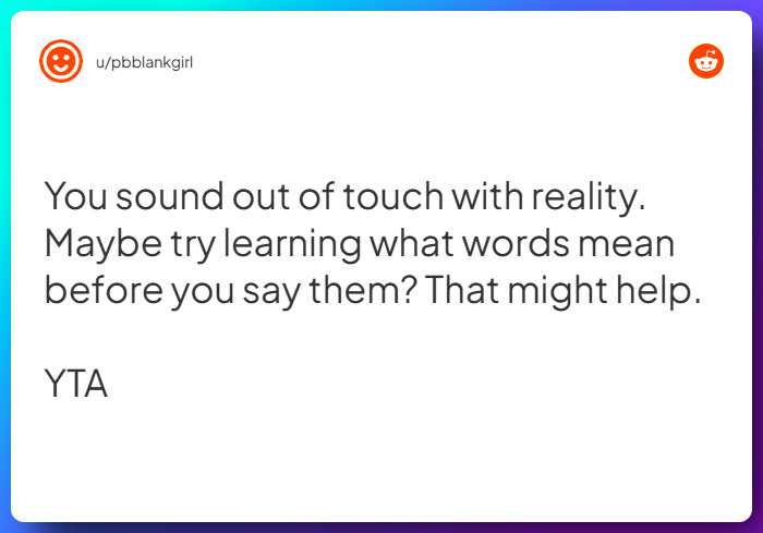 Comment from u/pbblankgirl