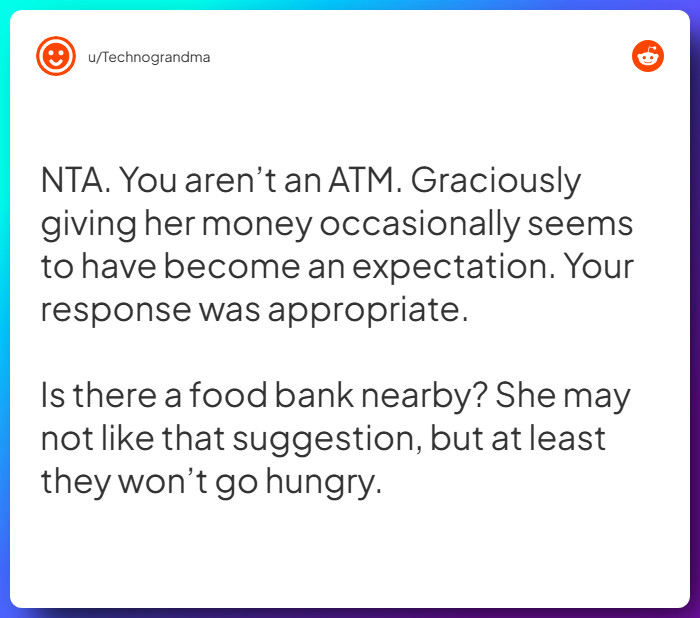 Comment from u/Technograndma