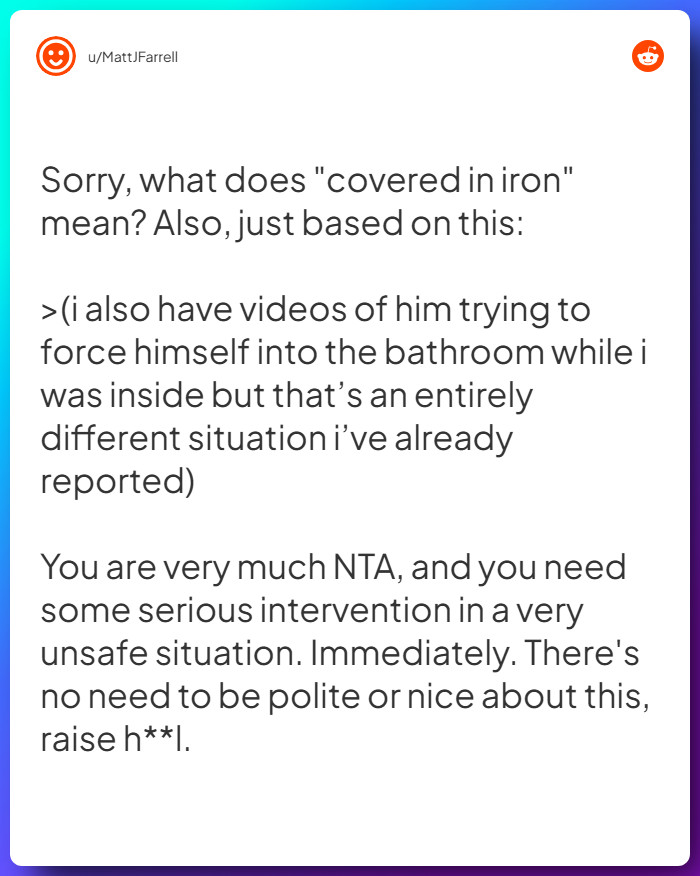 Comment from u/MattJFarrell