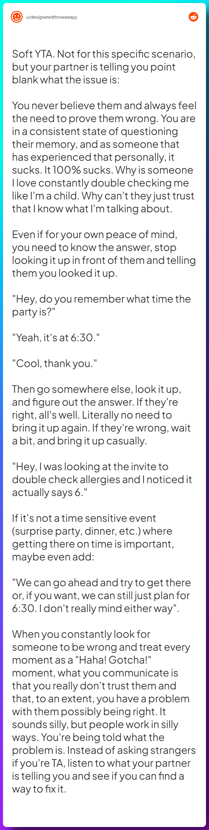 Comment from u/designatedthrowawayy