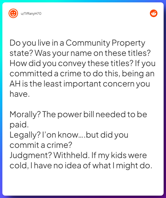 Comment from u/TiffanyH70