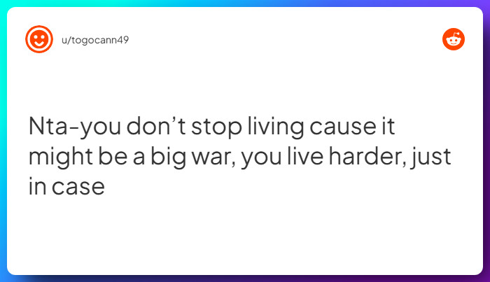 Comment from u/togocann49