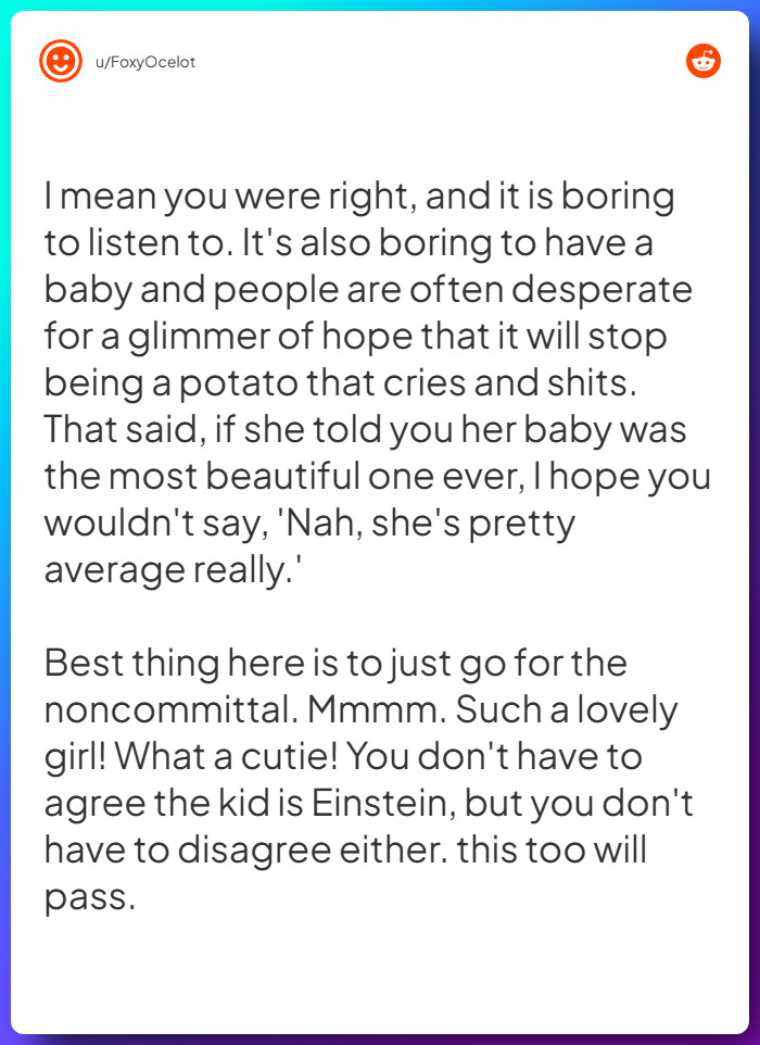 Comment from u/FoxyOcelot