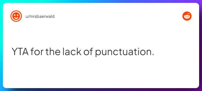 Comment from u/mrsbaerwald