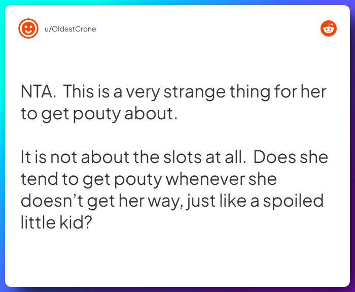 Comment from u/OldestCrone