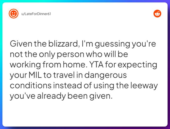 Comment from u/LateForDinner61