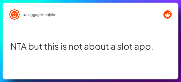 Comment from u/Luggageisnojoke