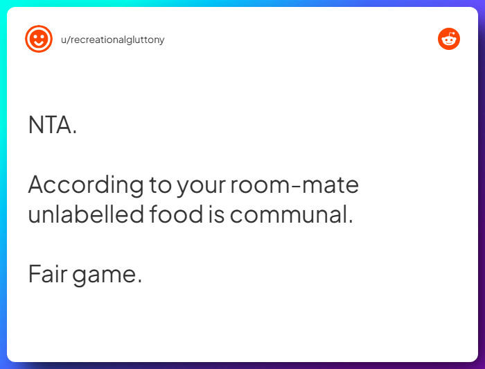 Comment from u/recreationalgluttony