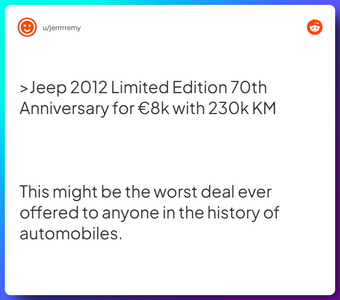 Comment from u/jerrrrremy