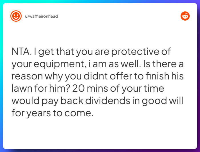 Comment from u/waffleironhead