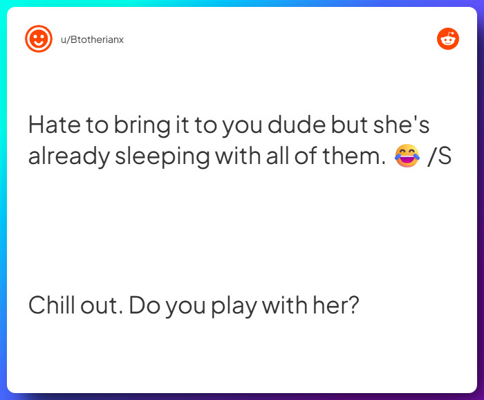 Comment from u/Btotherianx