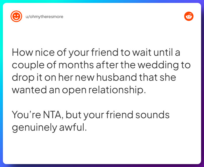 Comment from u/ohmytheresmore