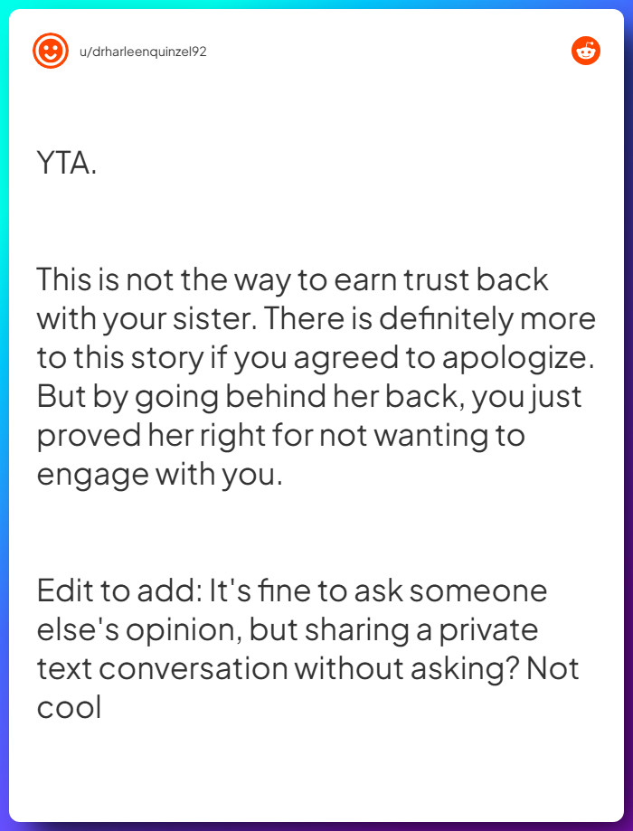 Comment from u/drharleenquinzel92