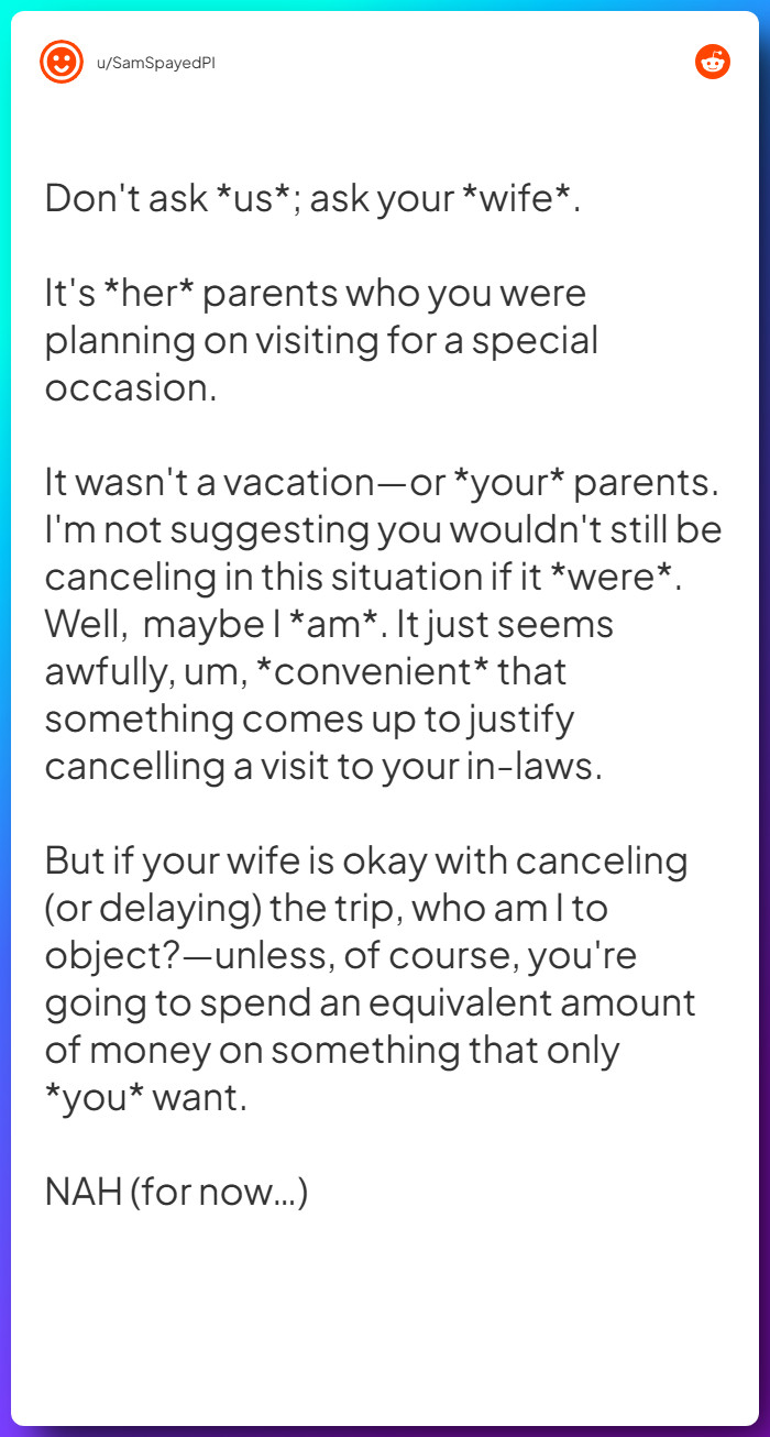 Comment from u/SamSpayedPI