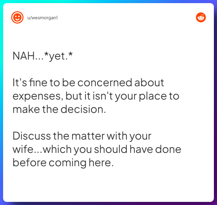 Comment from u/wesmorgan1