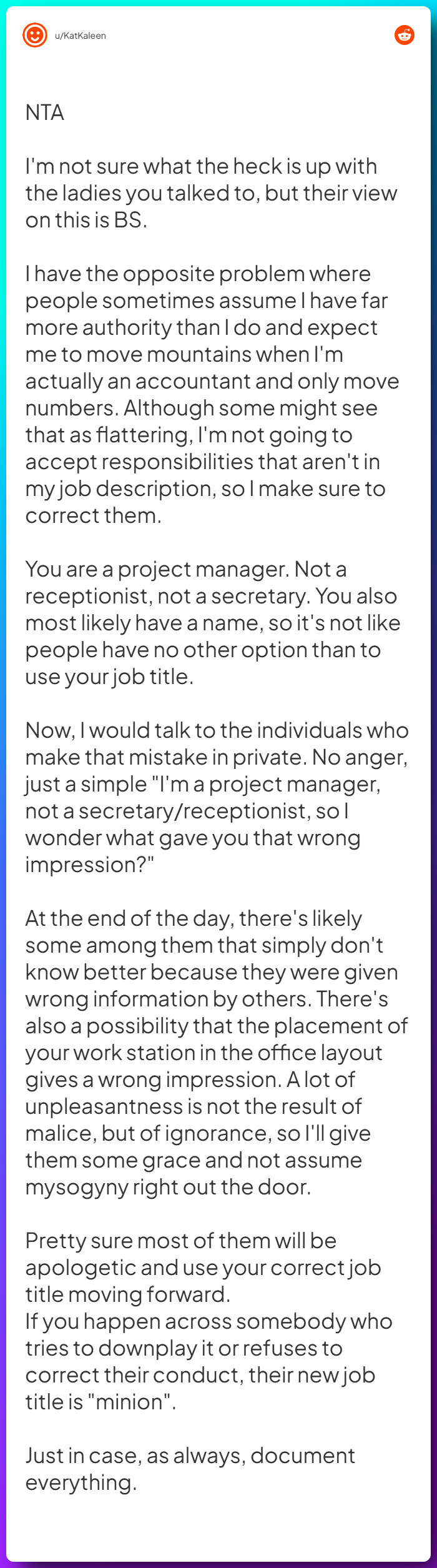 Comment from u/KatKaleen