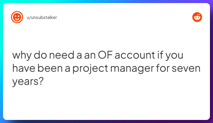 Comment from u/unsubstalker