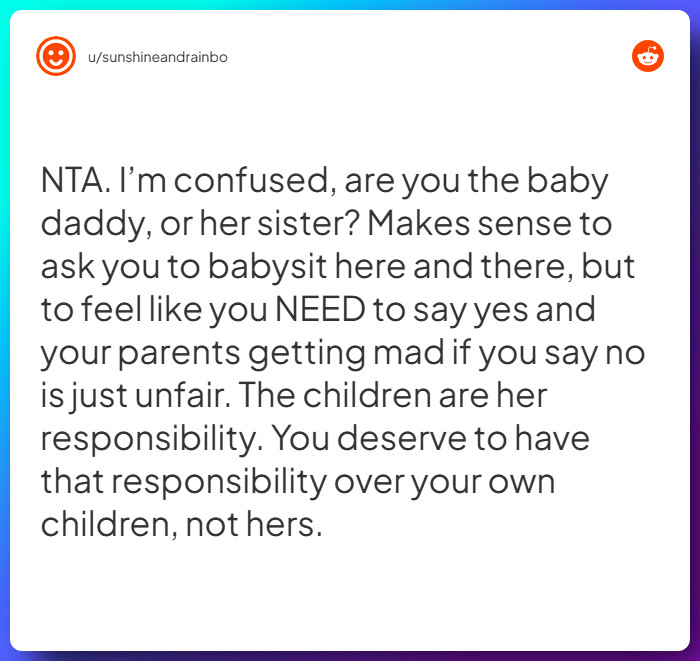 Comment from u/sunshineandrainbo