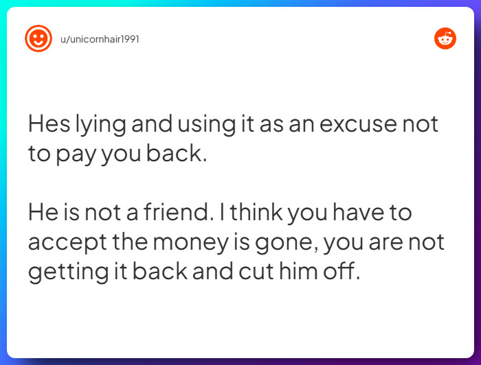 Comment from u/unicornhair1991