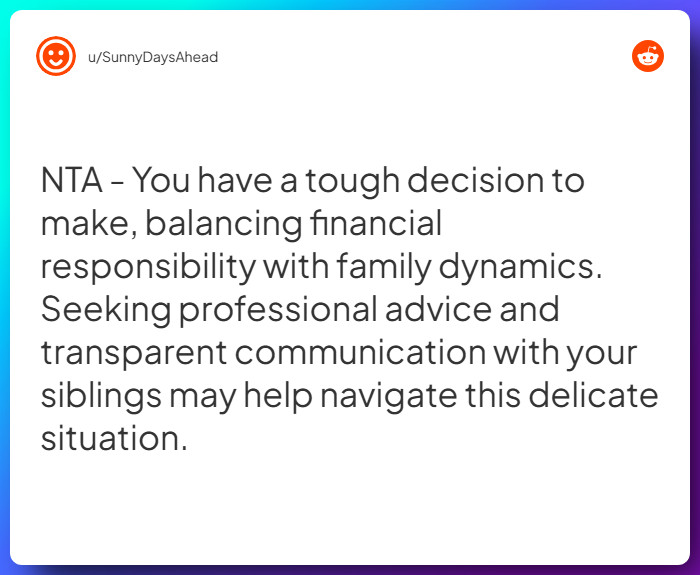 Comment from u/SunnyDaysAhead