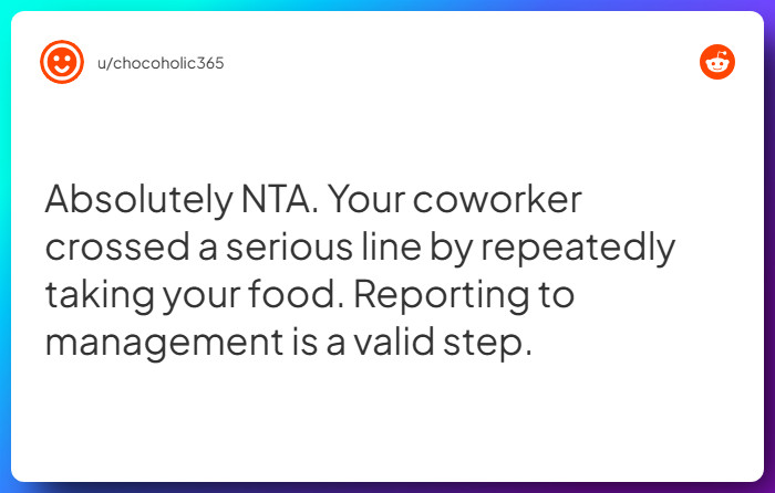 Comment from u/chocoholic365