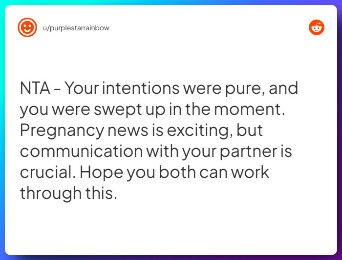 Comment from u/purplestarrainbow