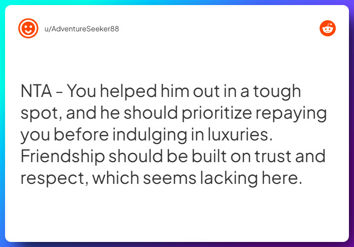 Comment from u/AdventureSeeker88