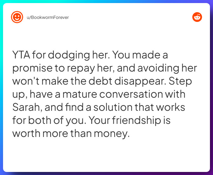 Comment from u/BookwormForever