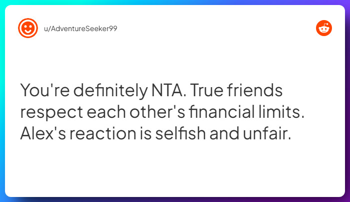 Comment from u/AdventureSeeker99