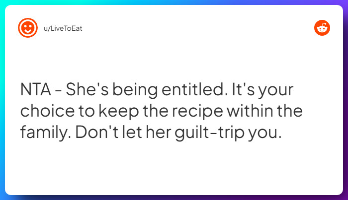 Comment from u/LiveToEat