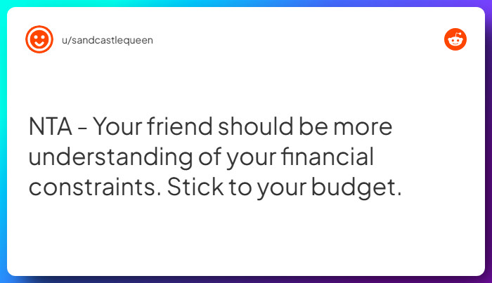 Comment from u/sandcastlequeen