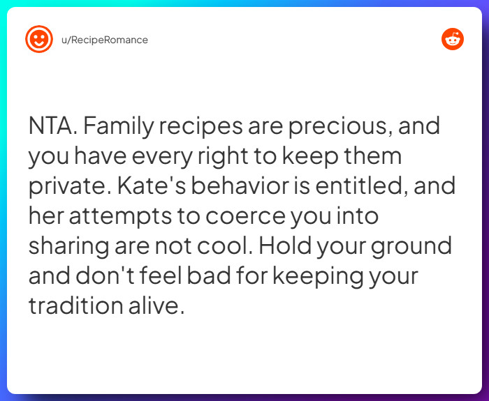 Comment from u/RecipeRomance