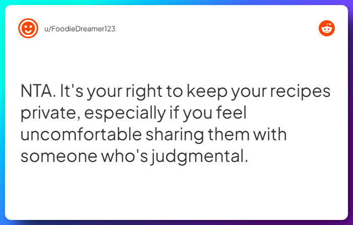 Comment from u/FoodieDreamer123